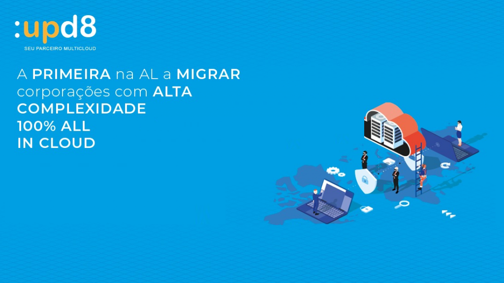 1ª na AL a MIGRAR 100% ALL IN CLOUD