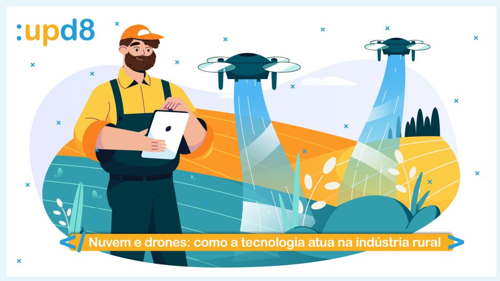 Nuvem e drones: como a tecnologia atua na indústria rural