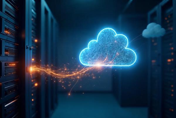 Migração para a AWS - fluxo de dados para a nuvem